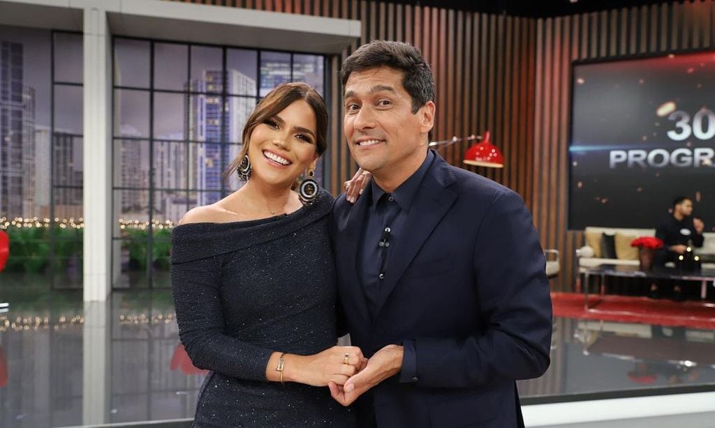 Karina Banda y Rafael Araneda