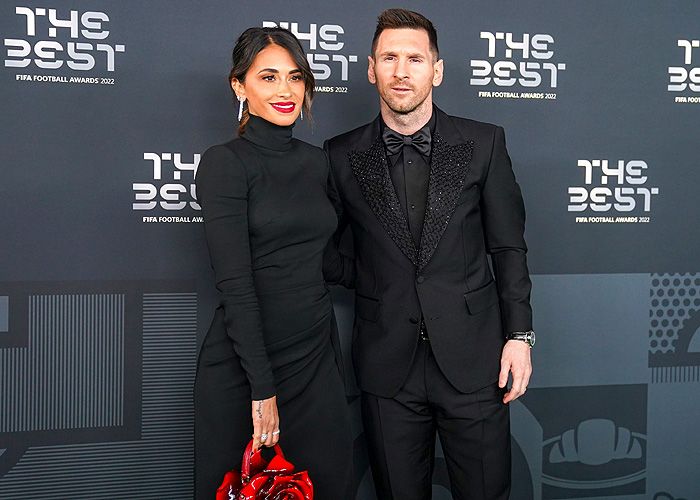 Messi y Antonela 