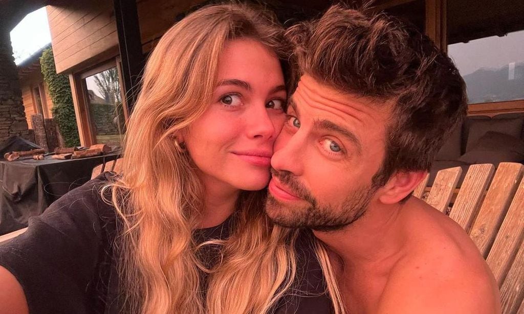 Piqué y Clara Chía