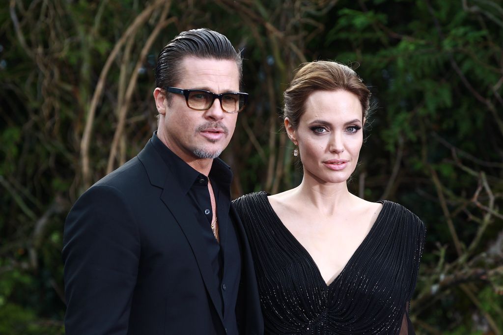 Brad Pitt y Angelina Jolie en 2014