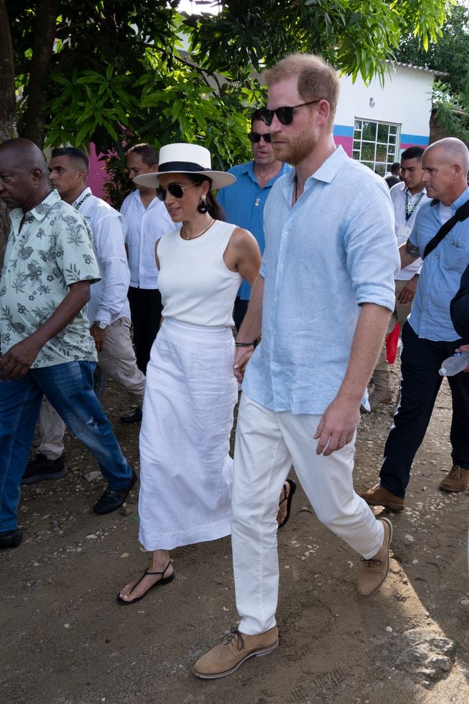 Meghan Markle y Harry de Inglaterra. Colombia