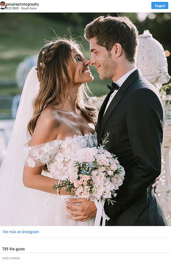 Boda Sergi Roberto y Coral Simanovich en Israel