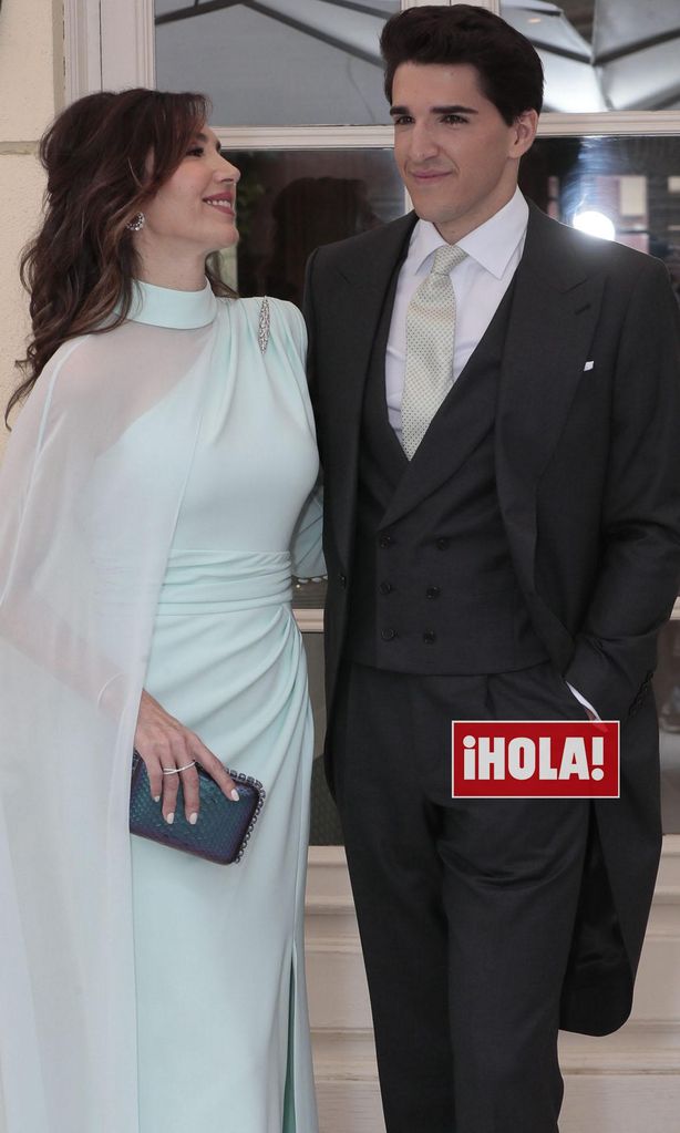 Paloma Lago y su hijo