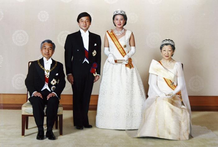 Naruhito y Masako de Japón