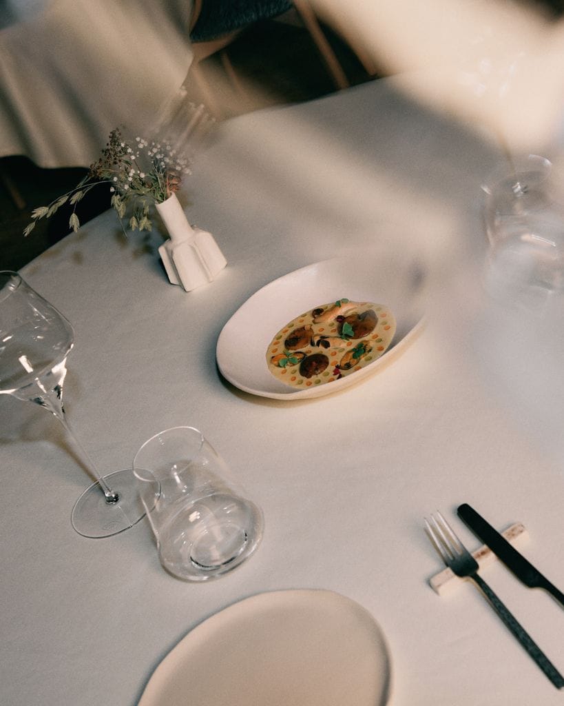 Plato del restaurante Caleña, de reciente apertura, pero ya un referente en Ávila que ahora será el escenario de esta iniciativa solidaria para ayudar a los afectados por la DANA.