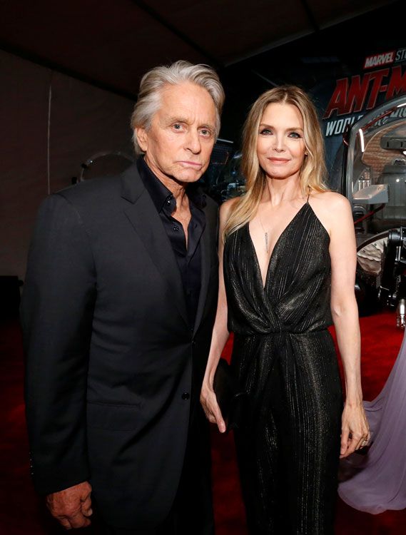 Michelle Pfeiffer y Michael Douglas