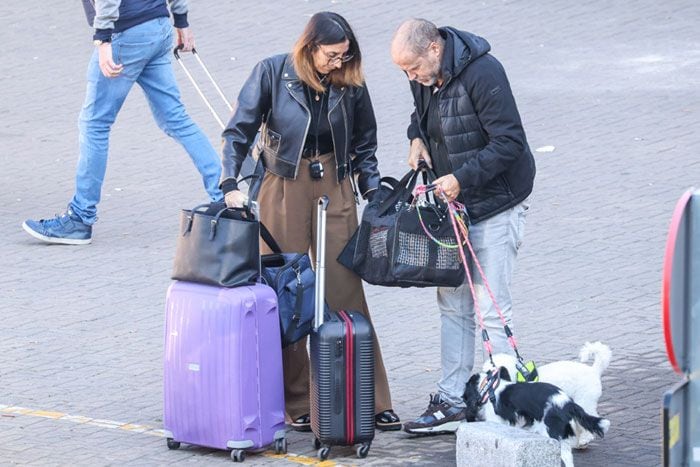 Paz Padilla y su novio Fran Medina