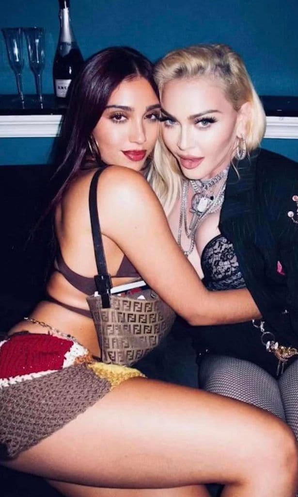 Madonna and Lourdes Leon