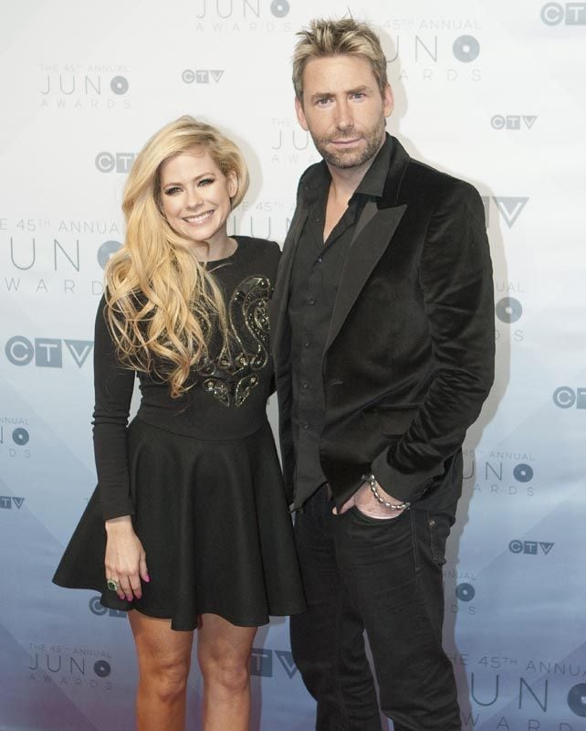 Avril Lavigne y Chad Kroeger