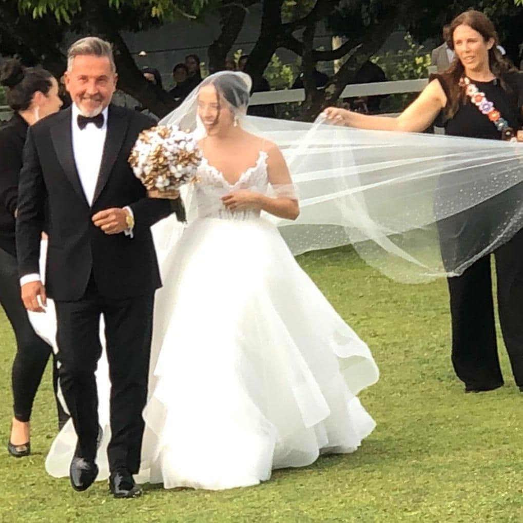 Ricardo Montaner y su hija