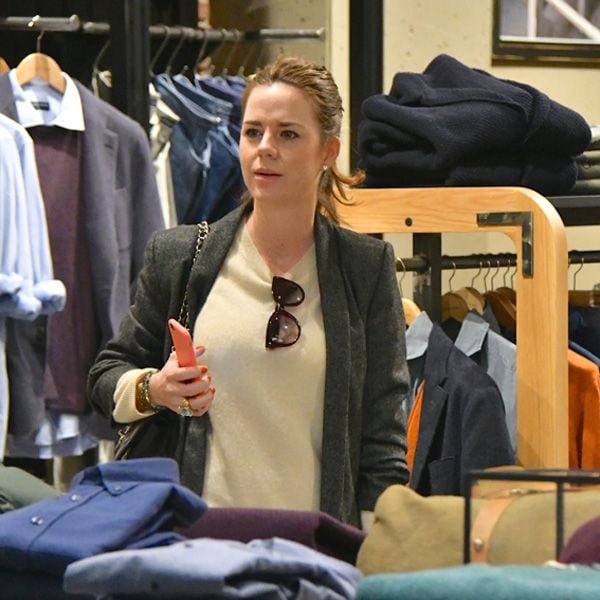 Amelia Bono de compras por Madrid. Foto: Clipper