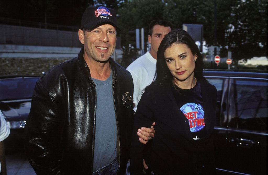 Bruce Willis y Demi Moore 