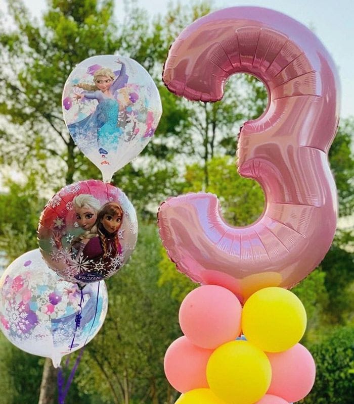 ¡Globos, regalos y una princesa! El divertido cumpleaños de la hija de Malena Costa y Mario Suárez