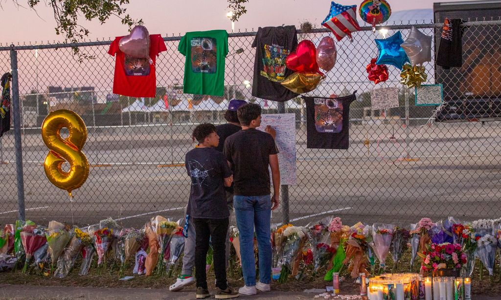 Homenajes a las víctimas del Astroworld