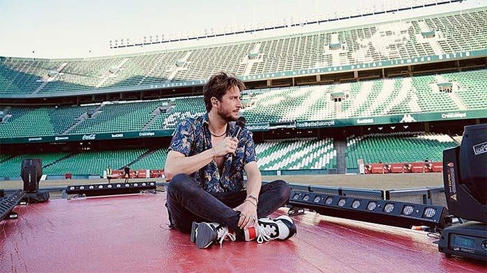 Manuel Carrasco en el Benito Villamarín