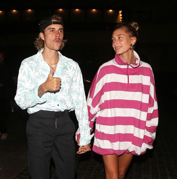 Hailey Baldwin y Justin Bieber