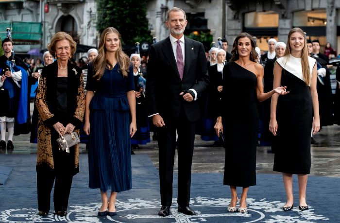 La Familia Real en los Princesa de Asturias