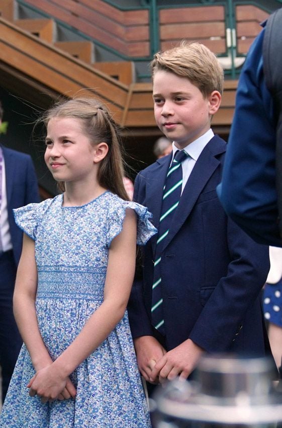 El vestido español de la princesa Charlotte para su debut en Wimbledon