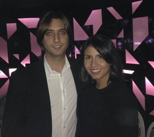 Sara Verdasco acudió junto a su novio, Juan Carmona, a la fiesta de su hermano, el popular tenista Fernando Verdasco