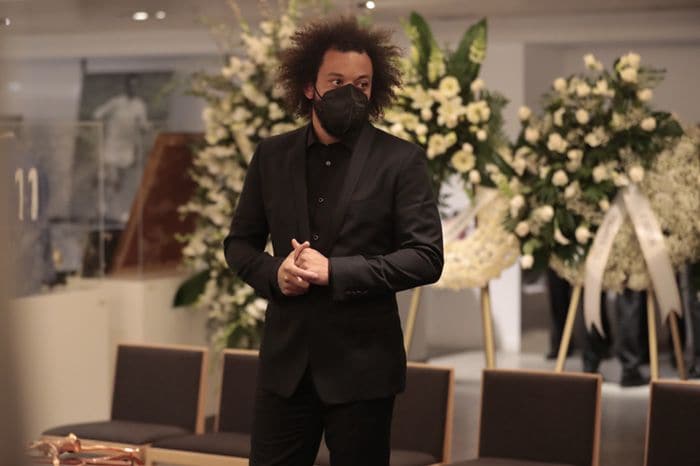 marcelo en el funeral de gento