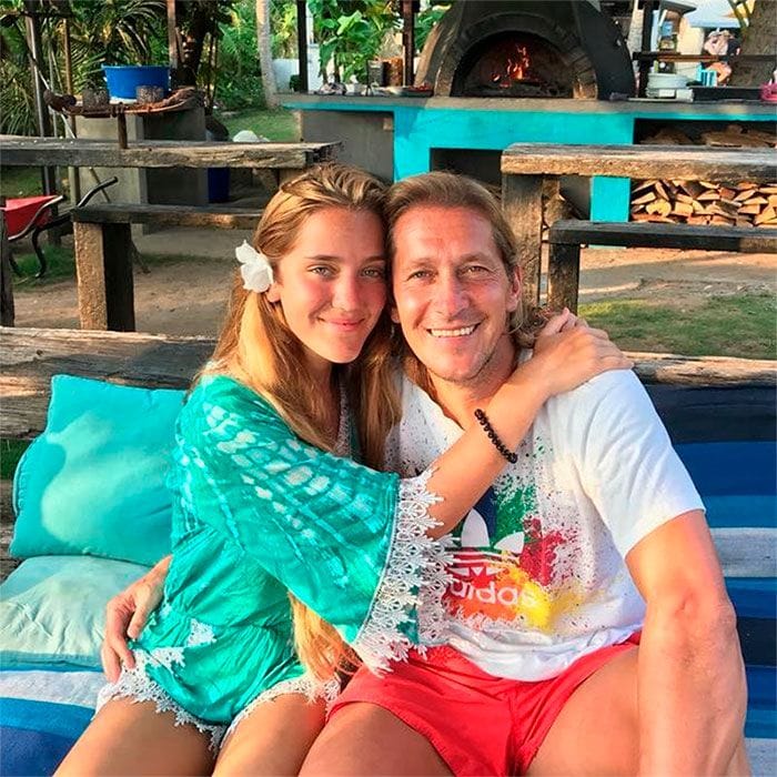 Malu Salgado y Míchel Salgado, padre e hija