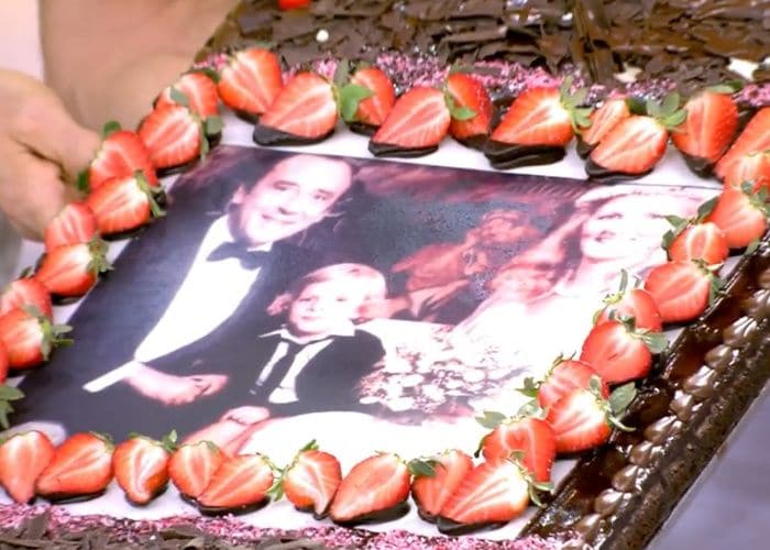 Tarta de cumpleaños de Joaquín Prat 