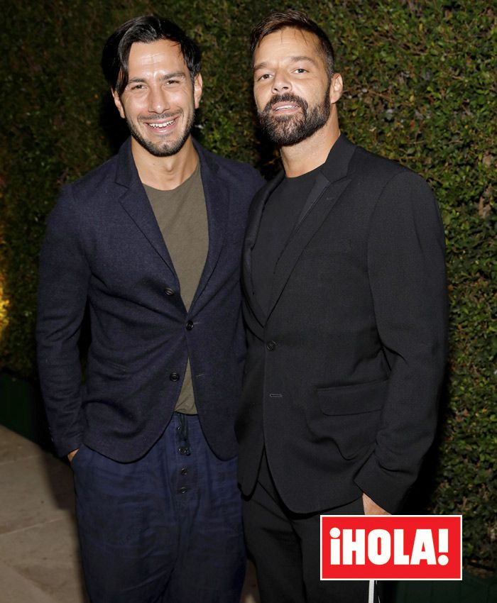 Ricky Martin y Jwan Yosef