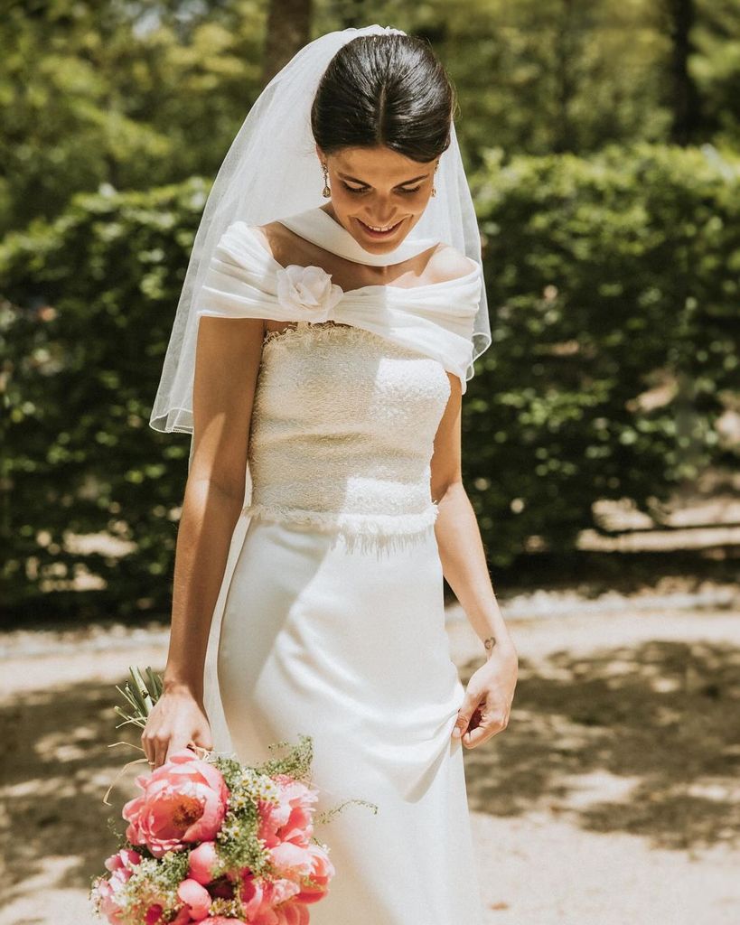 vestidos de novia palabra de honor desmontable