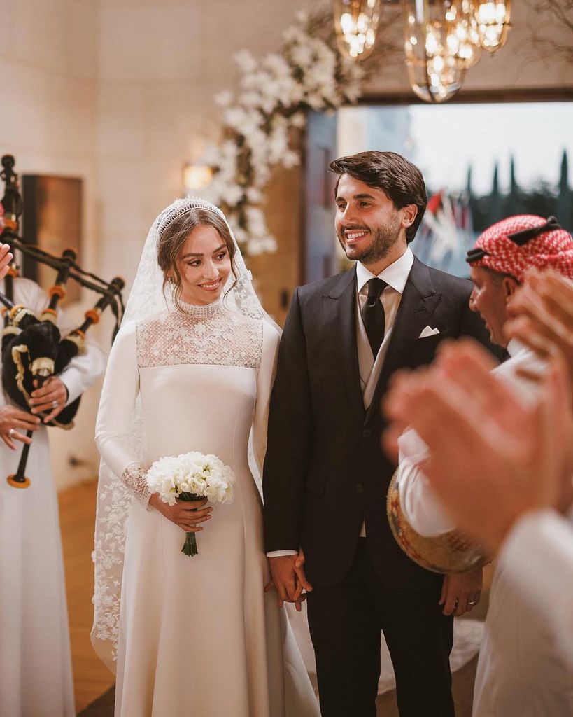 La boda de Imán de Jordania