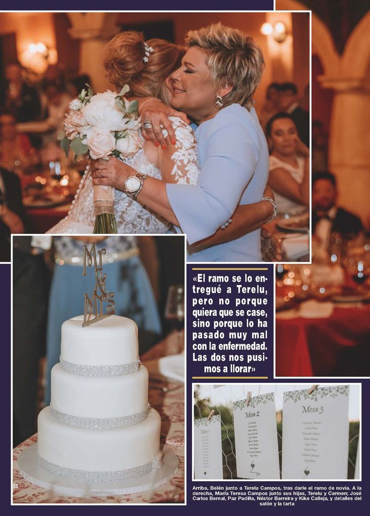 JPG PDF. HOLA3909. 3 julio 2019 .Boda de Belén Esteban.