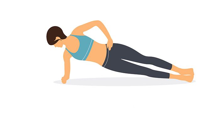 side-plank