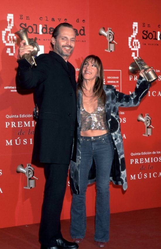 Ana Torroja y Miguel Bosé