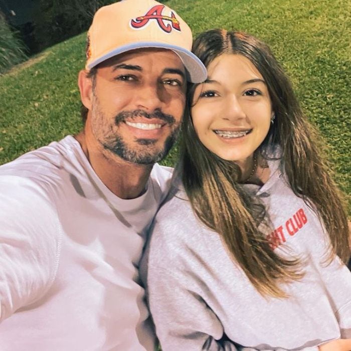 William Levy junto a su hija Kailey, de 13 años