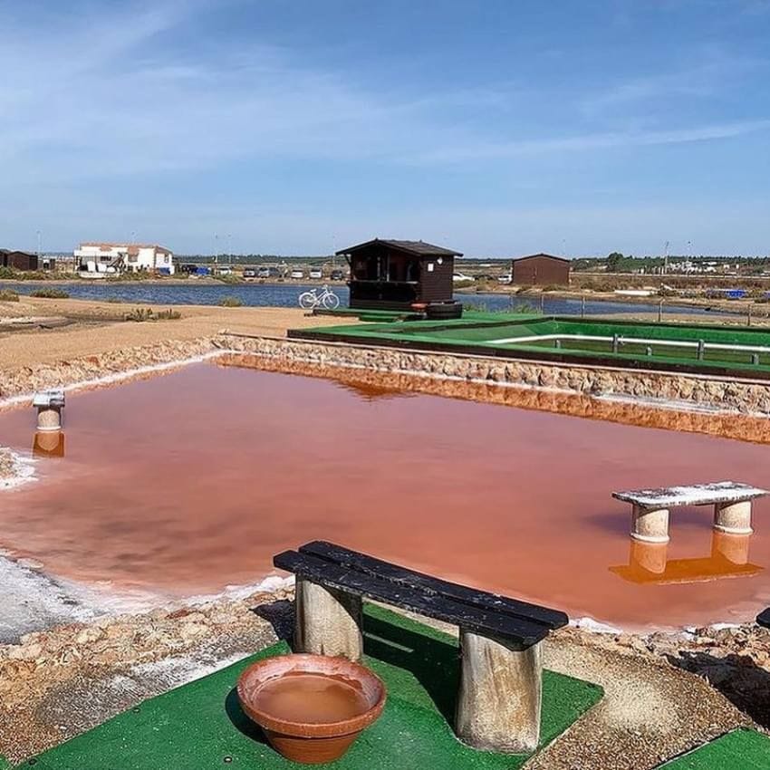 Salinas del Alemán en Isla Cristina.