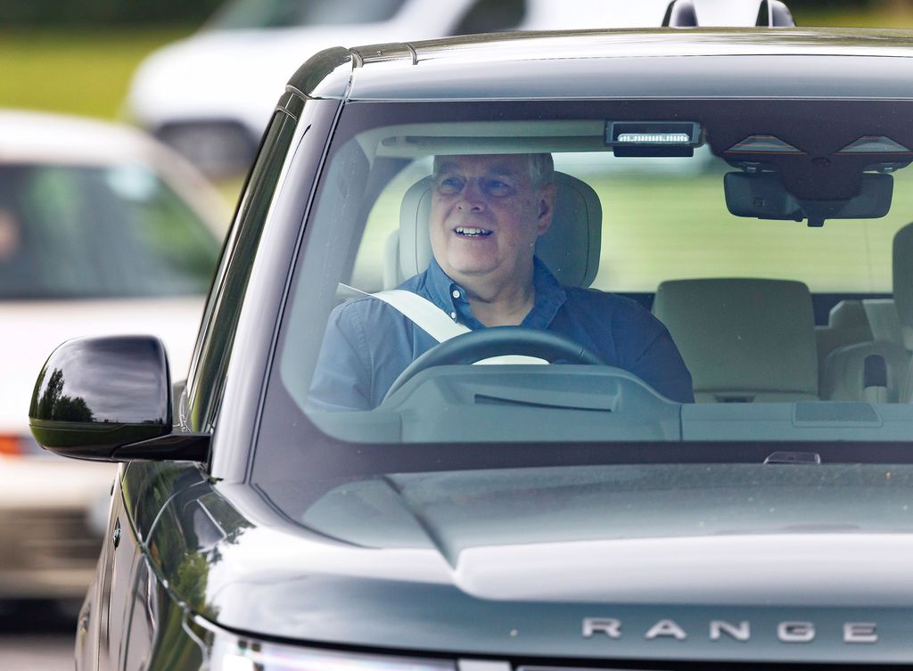 Prince Andrew, Duke of York, in Berkshire