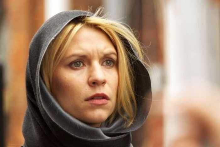 Claire Danes en su papel de Carrie en 'Homeland'