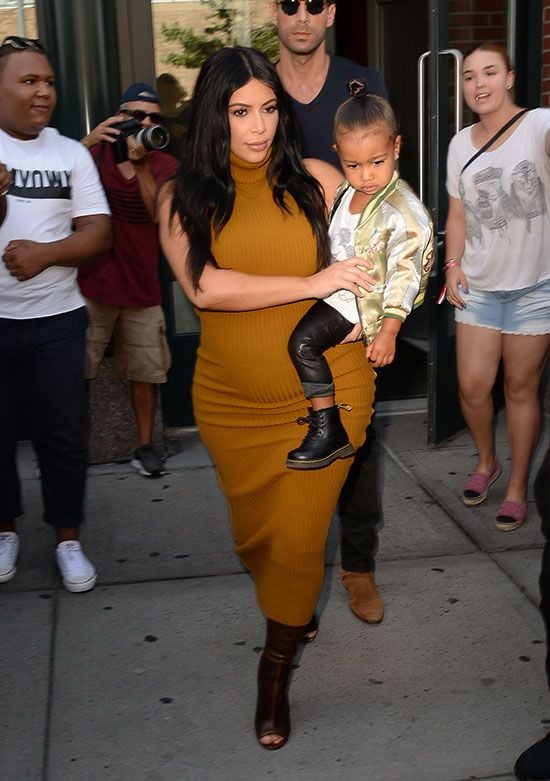 North West y Kim Kardashian