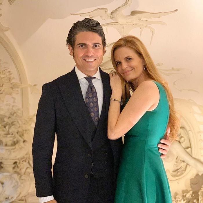 Olivia de Borbón y Julián Porras