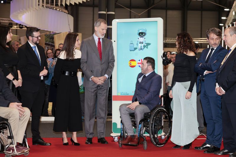 Reyes Felipe y Letizia en Fitur