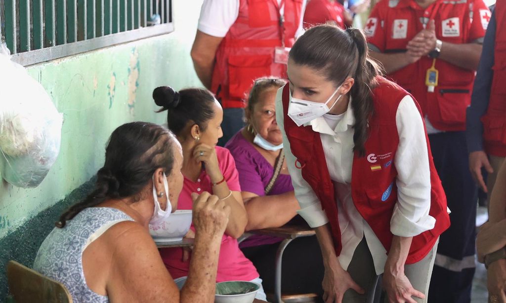 reina letizia en honduras