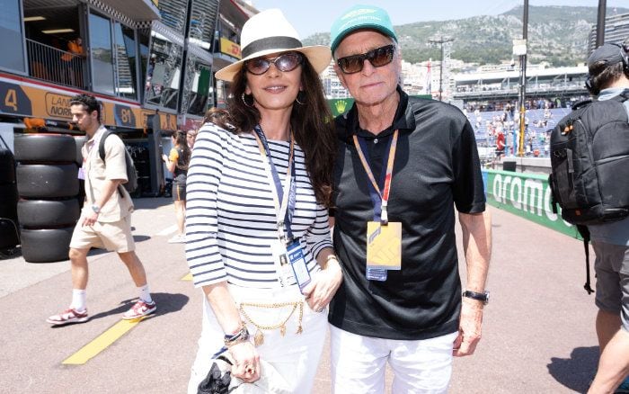 Catherine Zeta Jones y Michael Douglas 