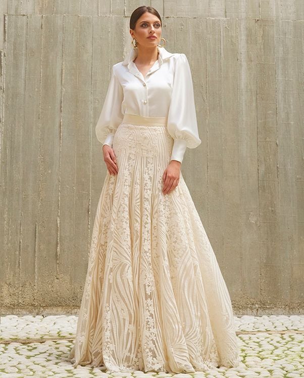 Conjunto de novia de Rafa Valverde