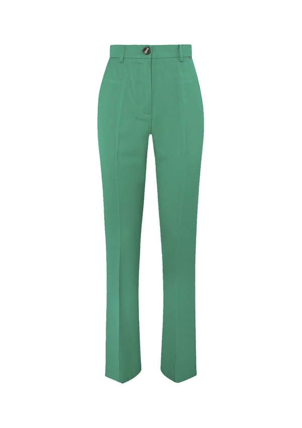 pantalones verdes verano mujer