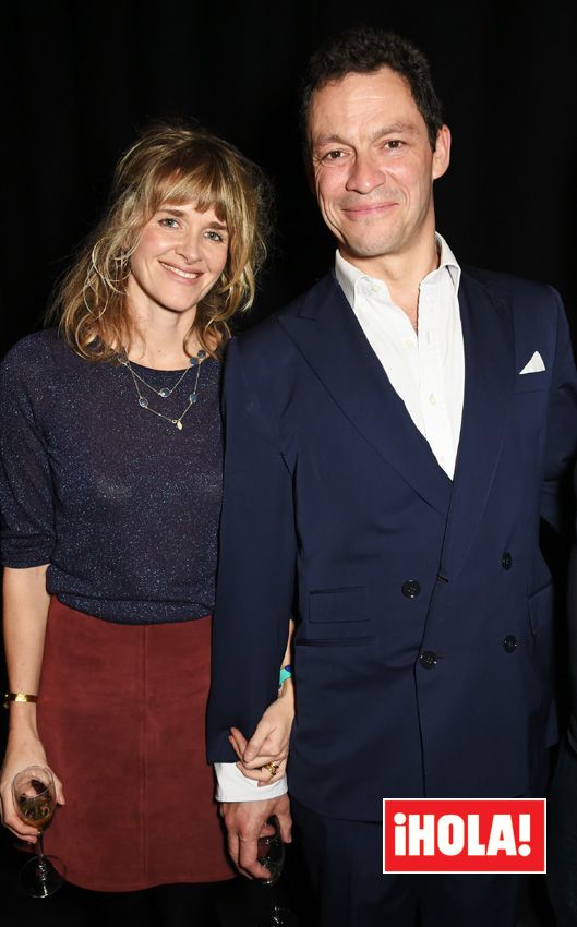 Dominic West y Catherine Fitzgerald