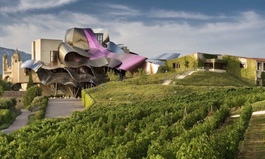 Bodega Marqués de Riscal, obra maestra de Frank Gehry.