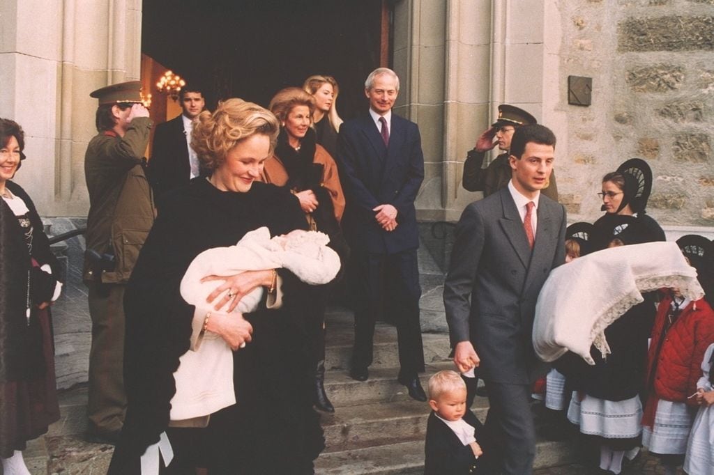 Bautizo de la princesa María Carolina de Liechtenstein el 29 de junio de 2016