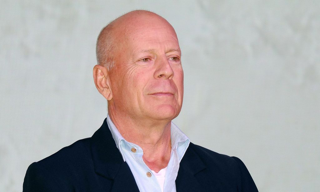 Bruce Willis And Wife Emma Heming Attend CocoBaba And Ushopal Activity In Shanghai