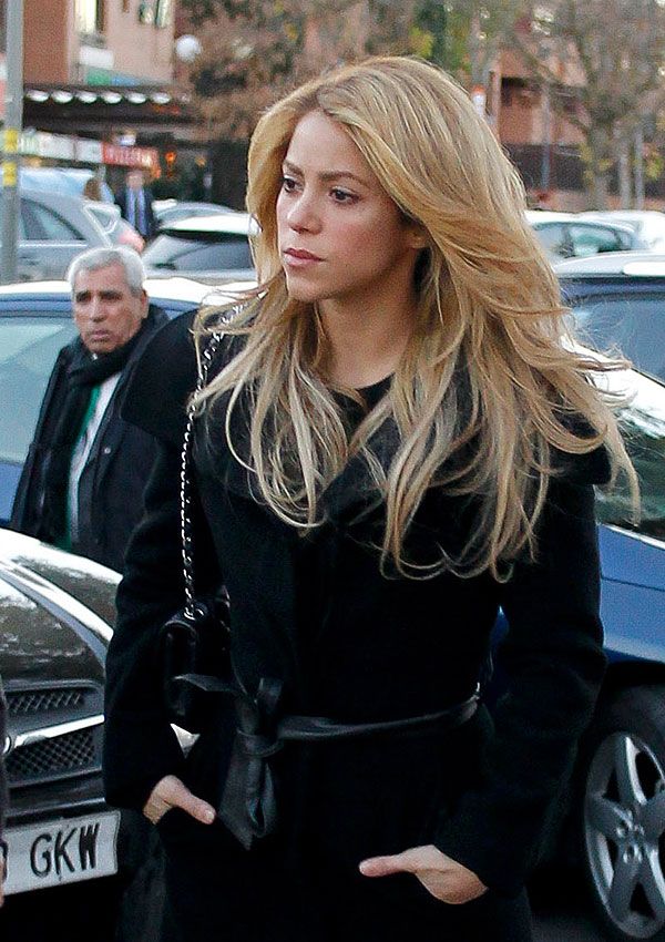 Shakira enfadada con Gerard Piqué 