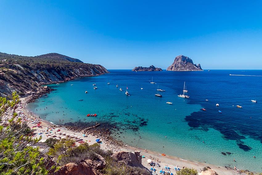 Cala d'Hort en Ibiza