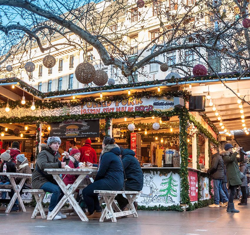 Mercadillo de Navidad de Budapest, Hungría